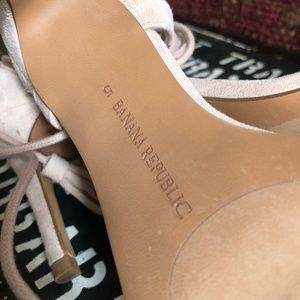 Size 5 Banana Republic Open Toe Heels